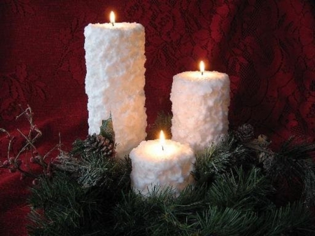 Merry Christmas - season, holidays, merry christmas, candles