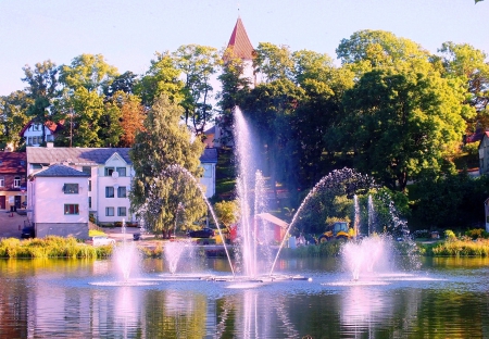 Talsi. - nature, architecture, water, landscape