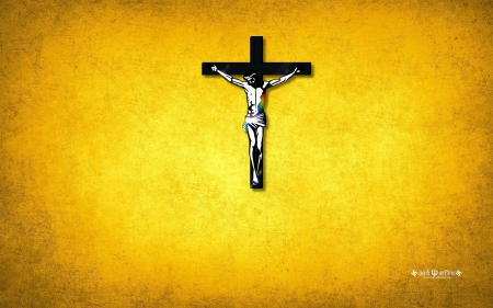 jesus on cross - christ, jesus, wallpaper, cross