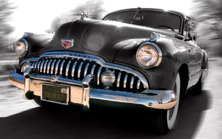 Big ol' Buick 005 - buick special, silver, white walls, fastback, 1949, 49, entropy