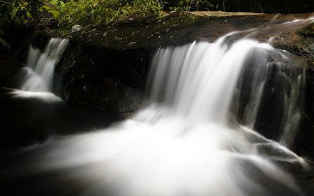 BIG AND SMALL WATERFALLS - big, falls, small