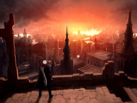 Devil may cry 4 - dante, artwork, nero, devil may cry 4, video game