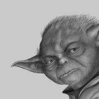 yoda drawing