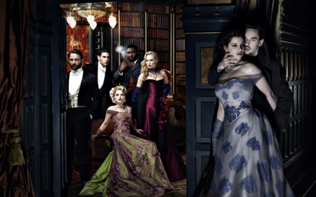 Dracula (2013) - actor, people, tv series, dress, girl, man, actress, vampire, woman, dracula