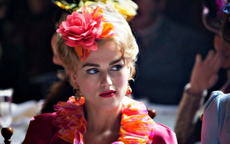 Katie McGrath as  Lucy Westenra - woman, lucy westenra, actress, girl, hat, tv series, katie mcgrath, pink, dracula