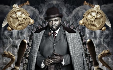 Nonso Anozie as R.M. Renfield - nonso anozie, man, tv series, actor, r m renfield, vampire, dracula