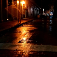 Rainy Dark Alley