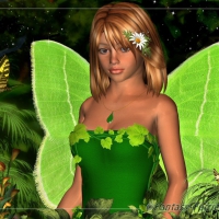 Bright Green Fairy