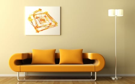 Sofa - pillow, couch, CG, Sofa