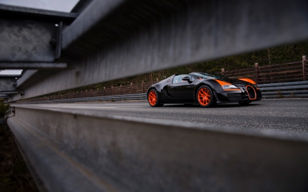 Most expensive production cars for 2014 - supercar, orange, bugatti, black