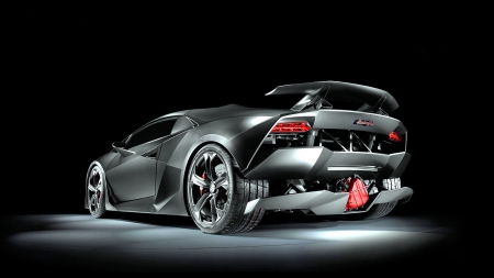 Most expensive production cars for 2014 - flat black, spolier, lambo, 2014