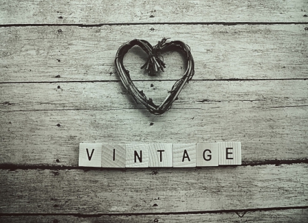 Vintage - love, abstract, vintage, soft