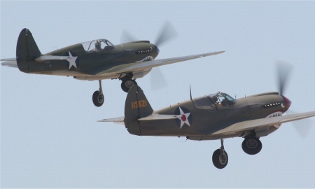 P-40's Gear up