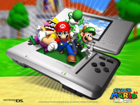 Super Mario 64 DS - Mario, DS, 64, Nintendo