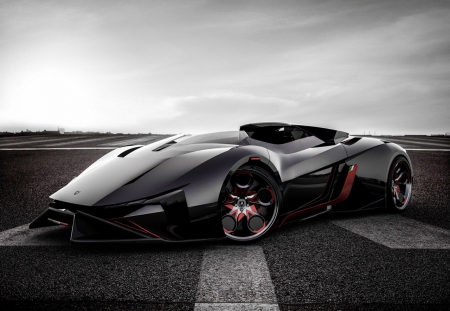 Lamborghini-Diamante-Concept - diamante, lamvo, black, custom