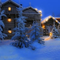 Winter Cabin