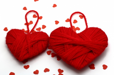 Love - red, love, abstract, soft