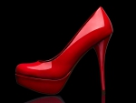 Red stiletto