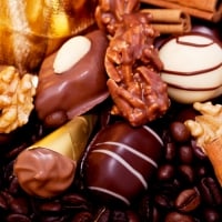 Chocolate and nuts