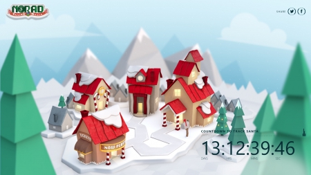 NORAD Tracking Santa - santa, santa tracker, norad, norad tracker, norad tracking santa