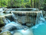 Erawan Waterfall, Thailand