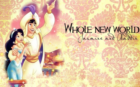 Aladdin - jasmine, aladdin, movie, cartoon