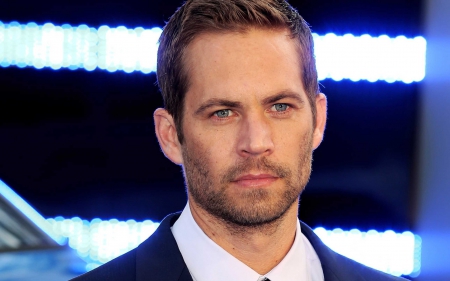 Paul Walker - handsome, actor, white, paul walker, blue, man