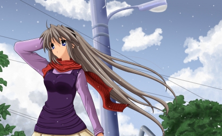 Tomoyo Sakagami - Clannad After Story, Sakagami, Tomoyo, Anime Girl, Tomoyo Sakagami, Anime, Clannad