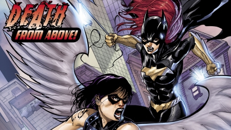 BatGirl - comic, batman, BatGirl, dark, knight