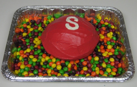 skittle cake