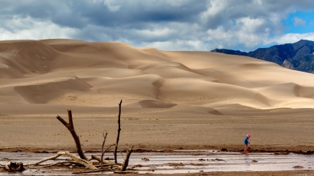 Desert Sand - nature, entertainment, people, deserts, other