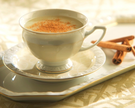 Salep - turkish winter drink, winter drink, cinnamon, milk, salep