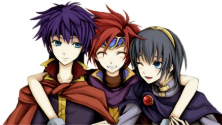 Fire Emblen - Ike, Fire Emblen, Marth, Roy