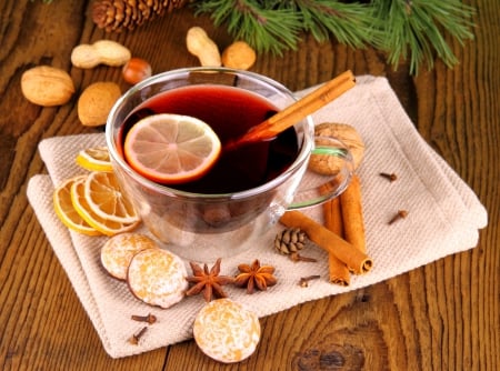 *** Holiday tea *** - nature, holidays, new, happy, year