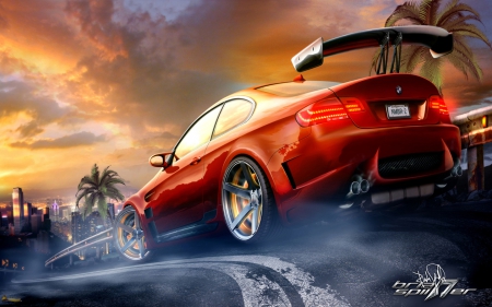 * - race, game, car, red, road