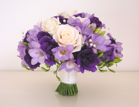 lavender flower bouquet - flowers, lavender, nature, bouquet