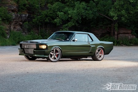 1966 Ford Mustang - Ford, Classic, 1966, Green