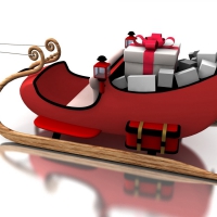 Santa's sledge