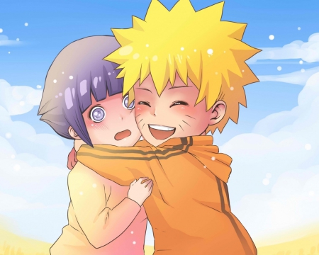 Chibi Naruto - kawaii, blush, happy, smile, hinata, naruto, suprised, chibi, cute