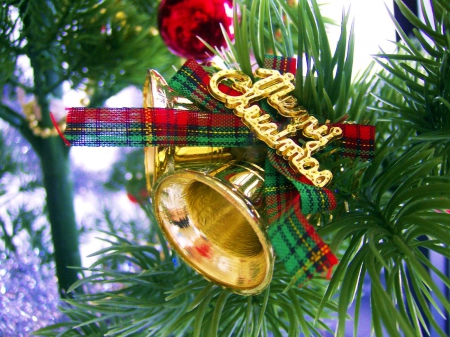 Jingle Bells - christmas, merry christmas, decoration, bell