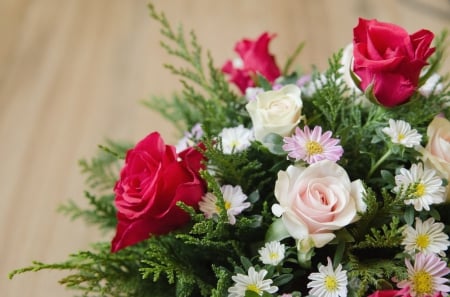 *** Beautiful bouquet *** - flower, roses, flowers, bouquet, nature