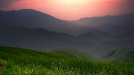 Fog - sky, fog, nature, mount