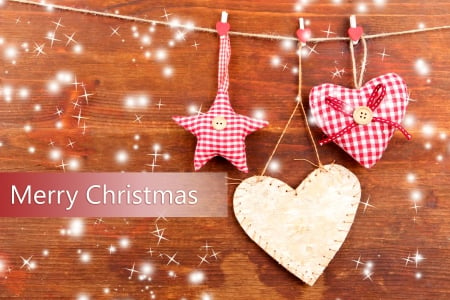 Merry Christmas - hearts, xmas, merry christmas, heart, magic christmas, christmas