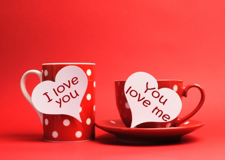 Love - cups, for you, coffee, valentines day, cup of coffee, with love, love, cup