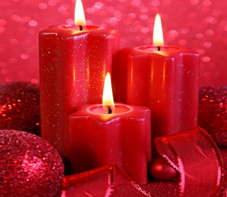 Merry Christmas - season, holidays, merry christmas, candles