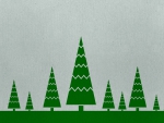 Worn Christmas Trees Background