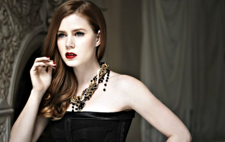 Amy Adams - amy adams, black, beauty, actress, girl, woman