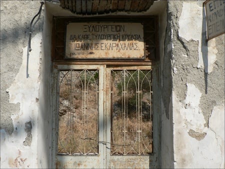 Old Door - house, druffix, old, door