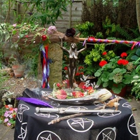 Pagan Wedding Alter