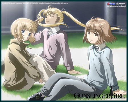 gunslinger-girl - girls, anime